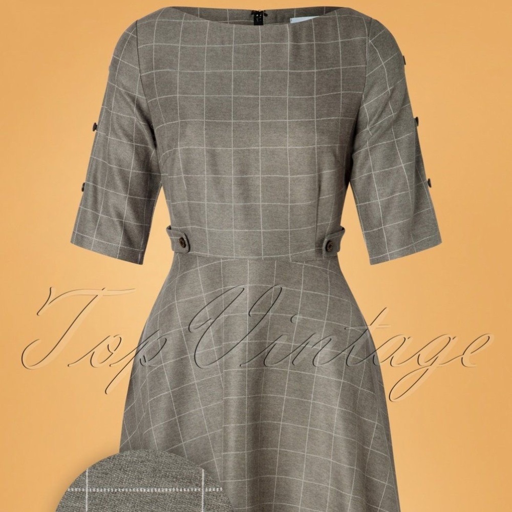 Banned Apparel Size 8 Windowpane Dress